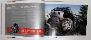 2007 Hummer H2 Full Featured Sales Brochure - Italian Text