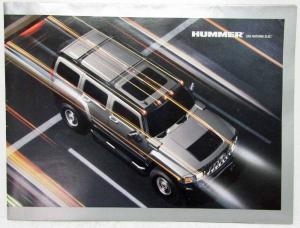 2006-2007 Hummer Full Line H1 H2 H3 Sales Folder Poster