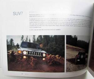 2007 Hummer H3 Full Featured Sales Brochure