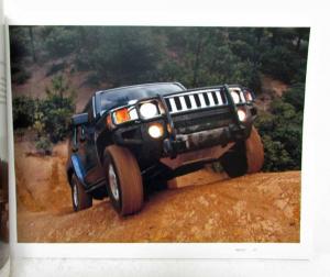 2007 Hummer H3 Full Featured Sales Brochure