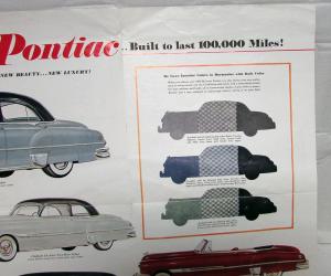 1952 Pontiac Original Prestige Sales Brochure New Dual-range Hydra-Matic Drive