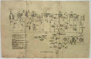 1947 Kaiser Frazer Custom Radio With Foot Control Owners Manual Original