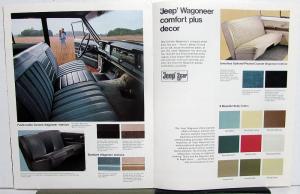 1970 Jeep 4WD Wagoneer Original Sales Brochure