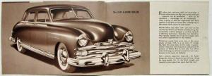 1949 Kaiser Special and Deluxe Sales Folder Brochure Specs Features Original