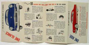 1951 Kaiser Automobile You Are Next to Enjoy Sales Folder Original