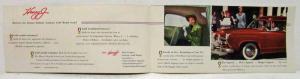 1951 Kaiser Frazer Henry J New Car Sales Brochure Original