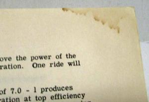 1951 Kaiser Frazer Henry J Product Training Film Transcript Dealer Item Only
