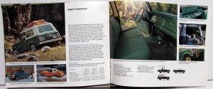 1973 Jeep & Jeep Commando Wagon Wagoneer Truck Dealer Sales Brochure