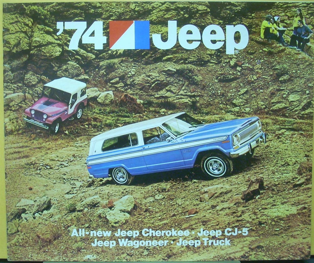 1986 Jeep Cherokee And Wagoneer Original Car Brochure Catalog – Chief Edition 24-Page