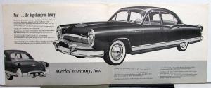 1954 Kaiser Special 4 & 2 Door & Specifications Sales Brochure Folder Original