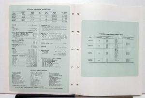 1970 Mack Truck Model U 600LT Specification Sheet