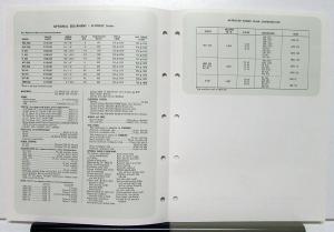 1970  Mack Truck Model R 700LST Specification Sheet
