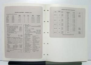 1972 Mack Truck Model DM 600SX Specification Sheet