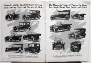 1915 Chalmers Sixes Exclusively Sales Brochure