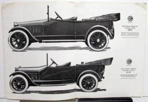 1915 Chalmers Sixes Exclusively Sales Brochure