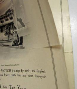 1912 Franklin Engine Sales Folder