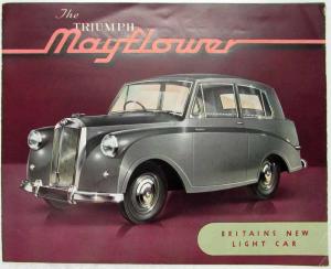 1950 Triumph Mayflower Britains New Light Car Sales Folder