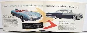 1956 Pontiac Motorama Masterpieces Brochure Club de Mer Catalina Strato-Streak 8