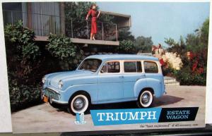 1960 Triumph Estate Wagon Sales Folder