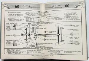1938 Ford 60 V8 Reference Book Owners Manual Original