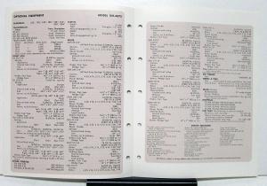 1974 Mack Truck Model DM 487S Specification Sheet