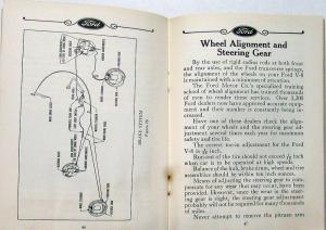 1941 Ford Deluxe & Super Deluxe Ref Book Owners Manual Original