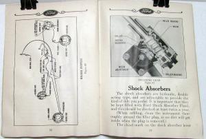 1942 Ford 6 Cylinder Passenger Car Ref Book Owners Manual Original