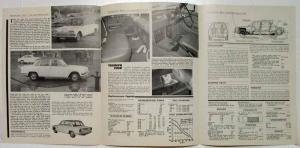 1964 Triumph 2000 Motor Magazine Extended Test Reprint Folder - English Market