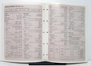 1975 Mack Truck Model DM 400S Specification Sheet