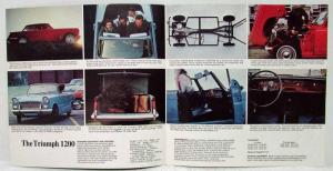 1965-1966 Triumph 1200 Sales Brochure