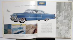 1956 Cadillac ORIGINAL Prestige Brochure Sixty 62 75 Coupe De Ville Eldorado