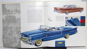 1956 Cadillac ORIGINAL Prestige Brochure Sixty 62 75 Coupe De Ville Eldorado