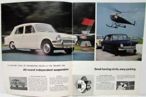 1966 Triumph 1300 Revolutionary Sales Brochure