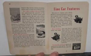 1950 Ford Pass Car 6 Cly V8 Tudor Fordor Deluxe Custom Wagon Owners Manual Orig