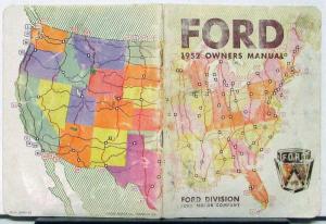 1952 Ford Pass Car 6 Cly V8 Tudor Fordor  Crestline Wagon Owners Manual Orig