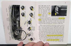 1953 Ford Passenger Car Owners Manual Original