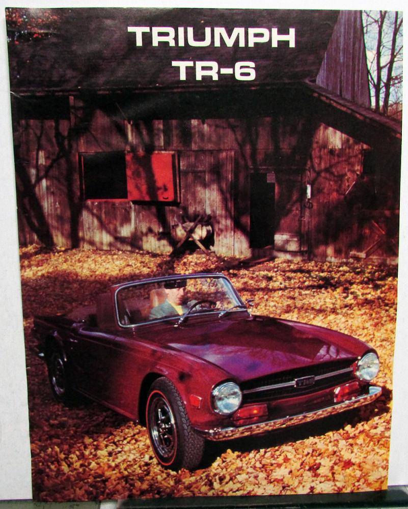 1969 Triumph Tr 6 Spec Sheet