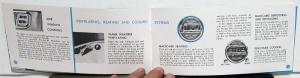 1958 Ford Thunderbird Handbook Owners Manual Original