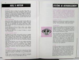 1957 Ford Monarch Owners Manual French Canadian Original