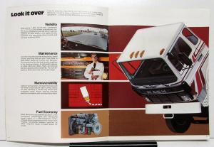 1982 Mack Truck Model MS300T Mid Liner Beverage Hauler Sales Brochure