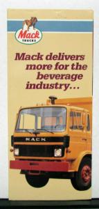 1984 Mack Truck Series MC Super-Liner R Ultra-Liner U Sales Folder