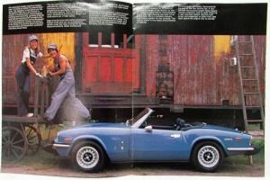 1974 Triumph Spitfire Sales Brochure