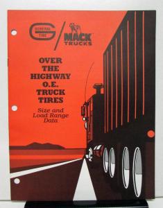1983 Mack Truck General Tire Sales Brochure