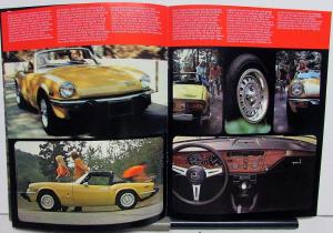 1975 Triumph Spitfire Sales Brochure