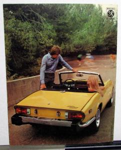 1975 Triumph Spitfire Sales Brochure