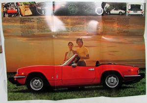 1976 Triumph Spitfire Sales Folder