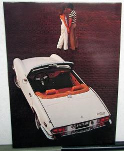 1976 Triumph Spitfire Sales Folder