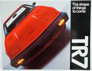 1976 Triumph TR7 Sales Folder
