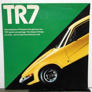 1976 Triumph TR7 Pure Essense Sales Folder