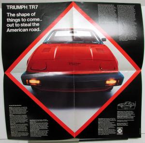 1976 Triumph TR7 Pure Essense Sales Folder